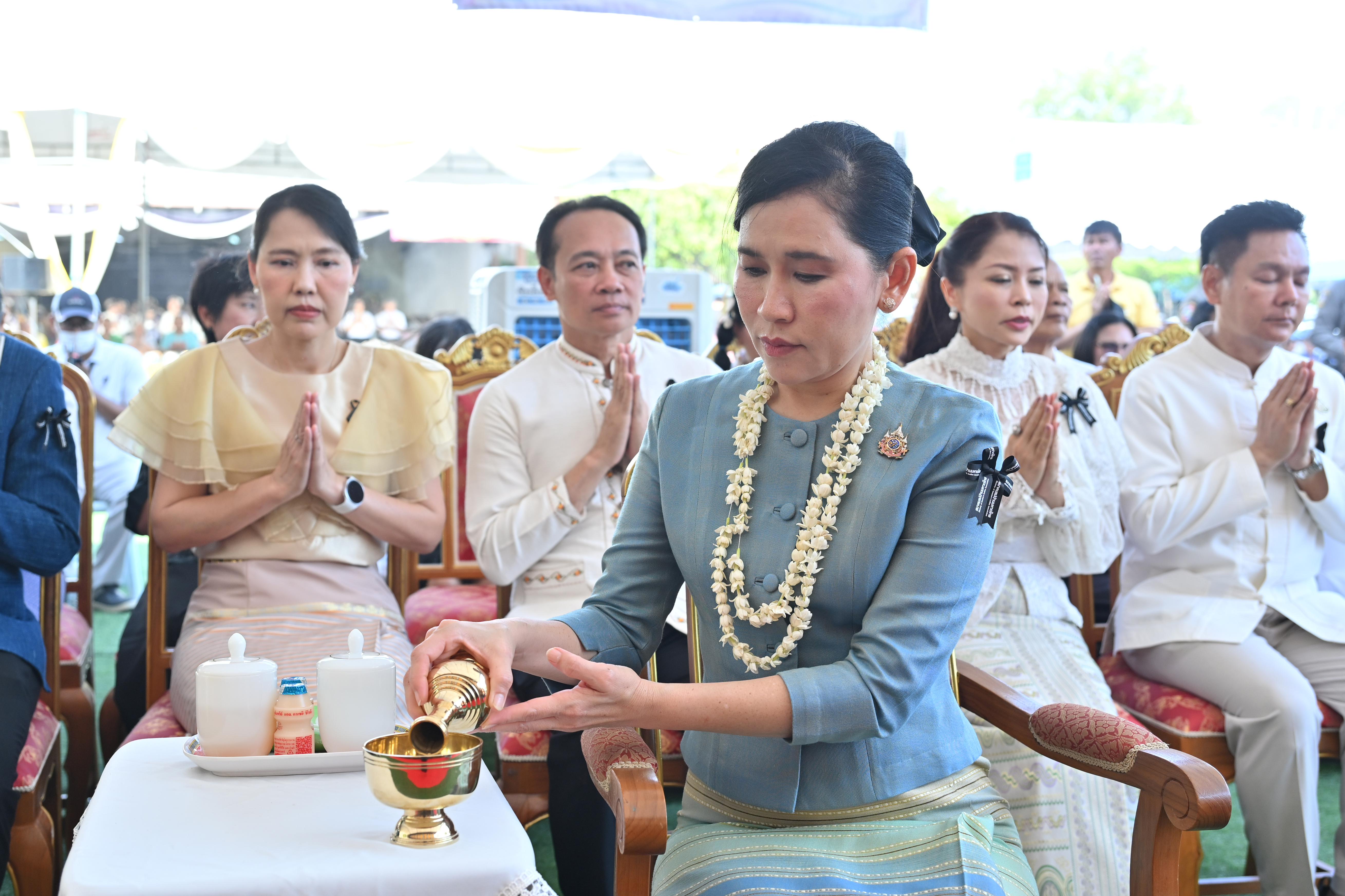 title - ส.ป.ก.นครปฐม ร่วมพิธีเปิดงานประเพณีสงกรานต์ ประจำปี 2569